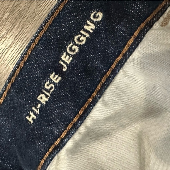 American Eagle Womens Jeans Next Level Stretch 8 L Medium Wash Hi Rise Jegging - Picture 4 of 11